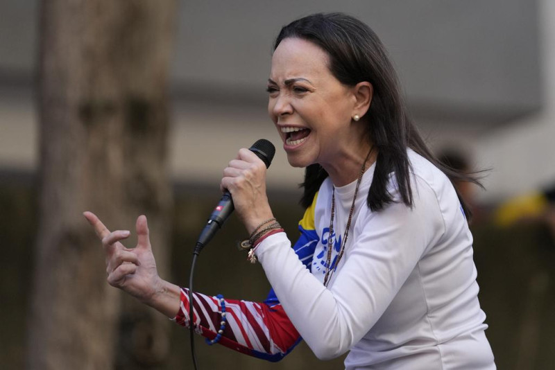 María Corina Machado: más del 85 % de los venezolanos no participó en las elecciones