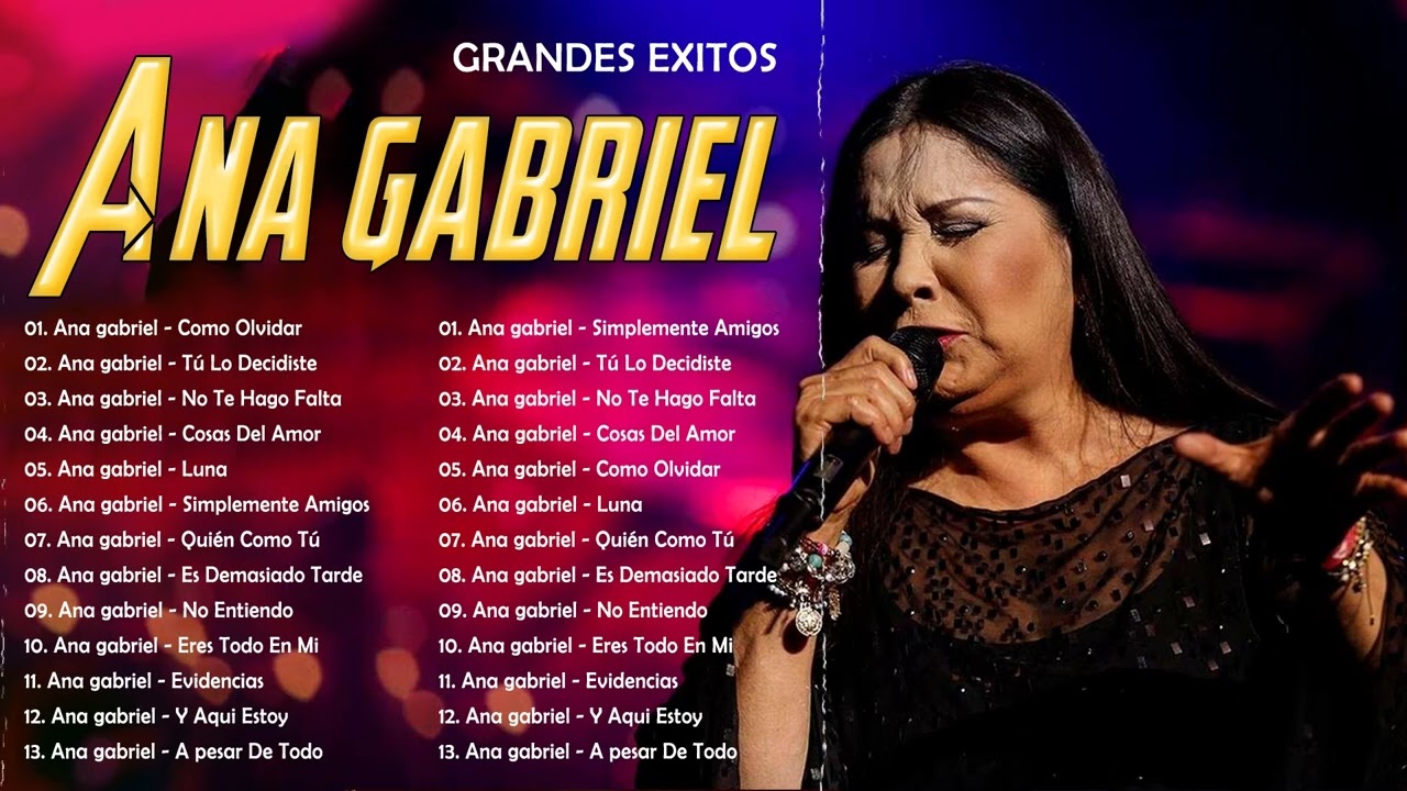 Ana Gabriel celebra 51 años de carrera y anuncia una nueva gira
