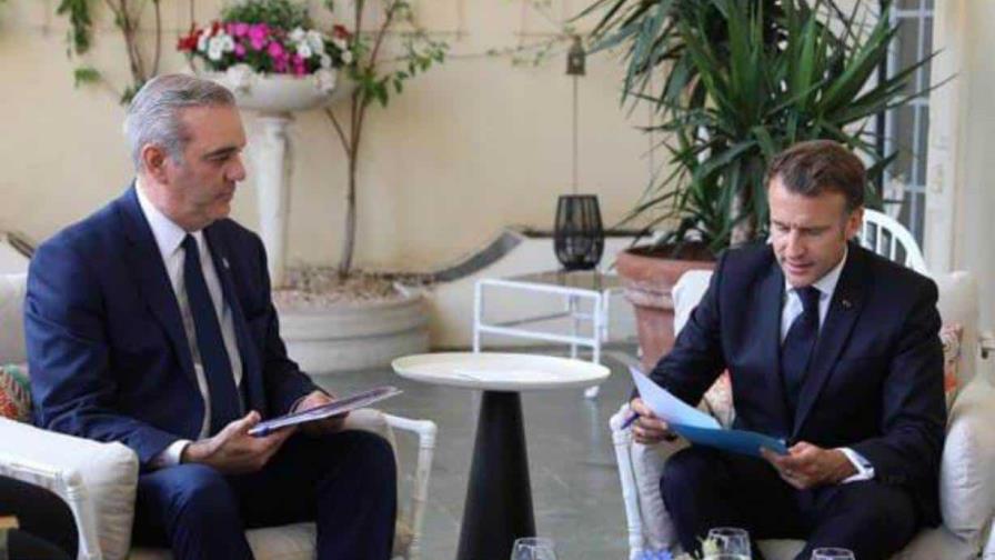 Macron ofrece financiar el 85 % del tren metropolitano y plan de transporte del Gran Santo Domingo