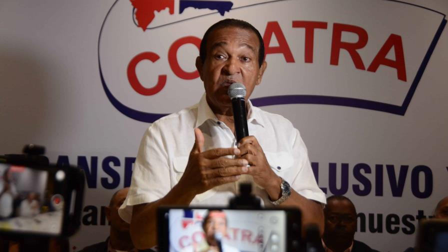 Antonio Marte amenaza con paralizar transporte si Conatra no es incluida en nuevos corredores