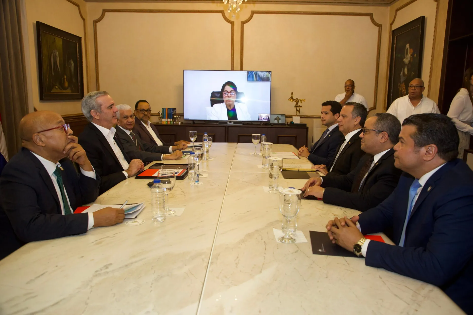 CNM reunido en el Palacio Nacional