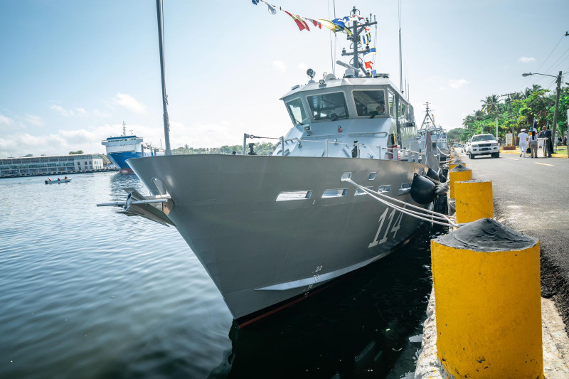 Fuerzas Armadas incorpora guardacostas “Arcturus” GC-114 para la seguridad marítima