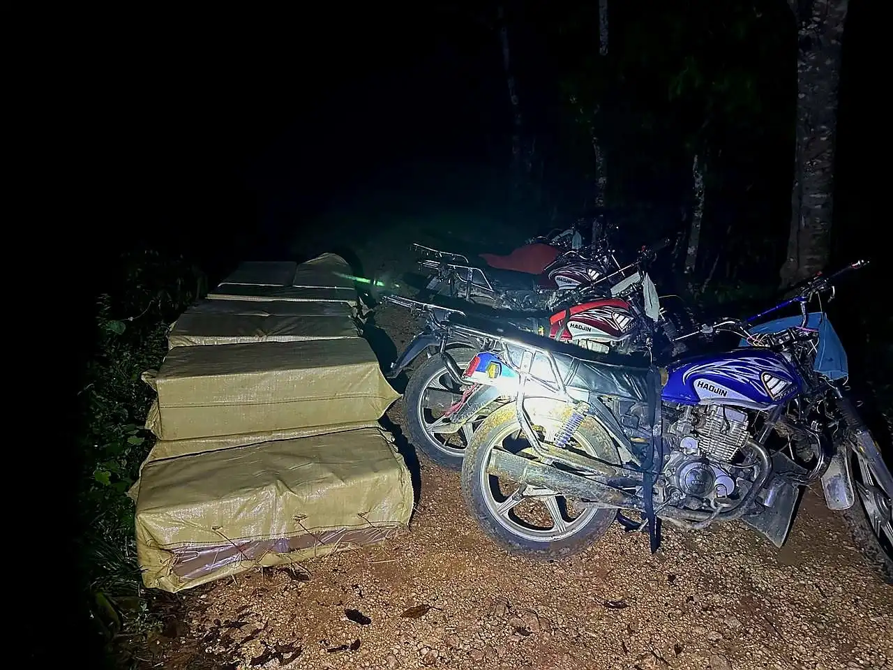 Ejército ocupa contrabando de 300,000 cigarrillos que eran transportados por haitianos en Elías Piña