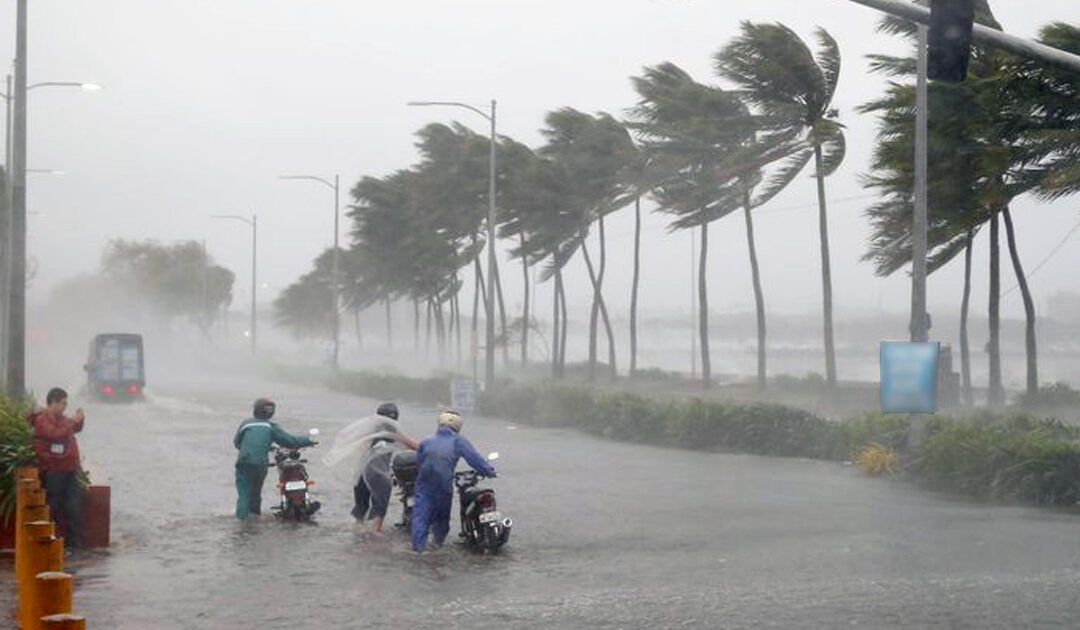 Fuertes lluvias y vientos derriban árboles y cables en Dajabón