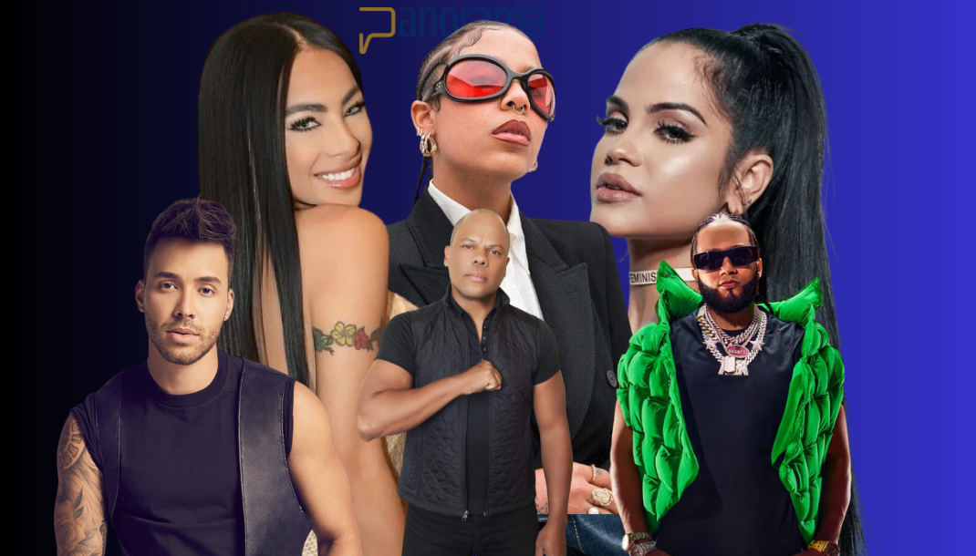 Dominicanos que estarán en los Premios Juventud 2025