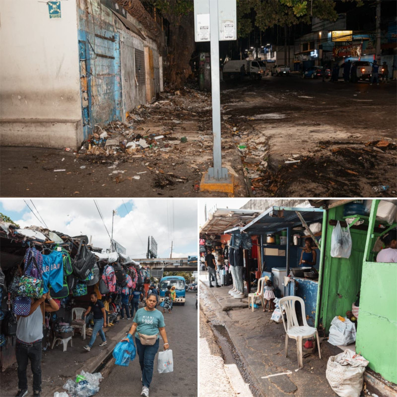 Alcaldía del Distrito Nacional recupera aceras en la Máximo Gómez con Ovando