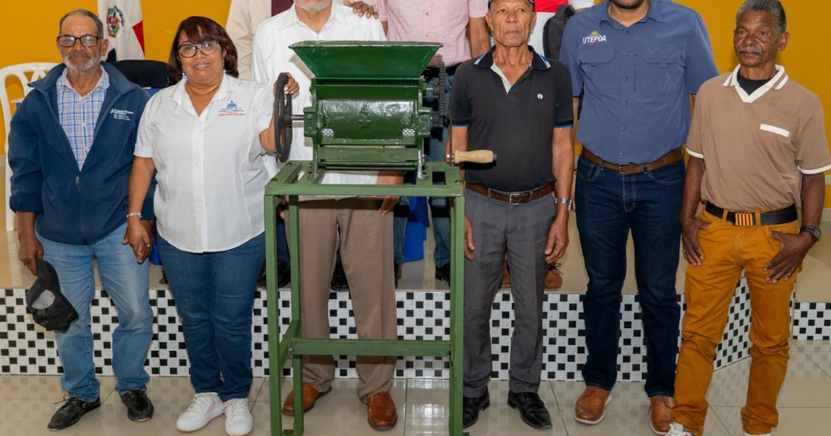 UTEPDA inicia entrega de 392 despulpadoras de café a productores del PDA Barahona