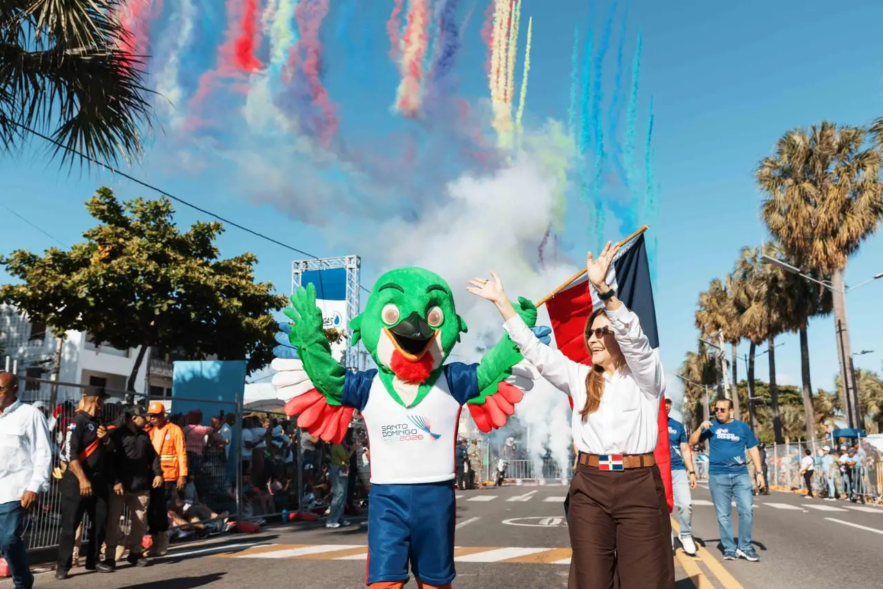 Malecón de Santo Domingo se llena de música y tradiciones en el Carnaval 2026
