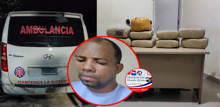 Apresan chofer de ambulancia con presunta marihuana en operativo en Pedernales