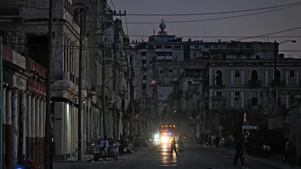 ¡Apagón masivo! Cuba enfrenta este lunes el mayor corte eléctrico; dos tercios del país quedarán a oscuras