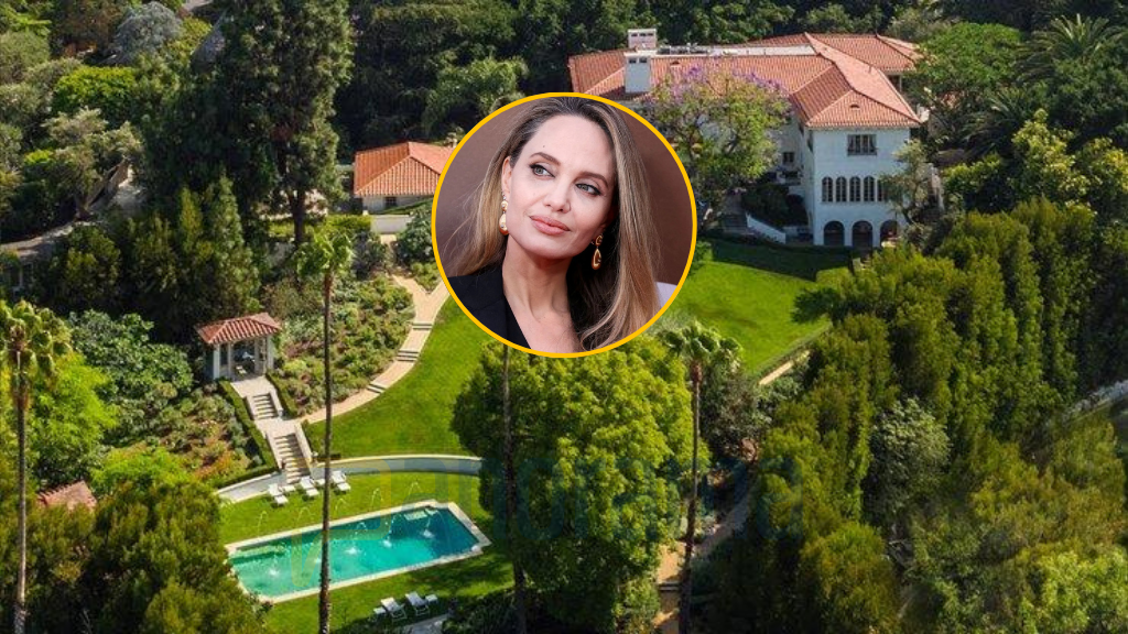 Se pone en venta mansión histórica de Angelina Jolie en Los Ángeles por 29.85 millones de dólares