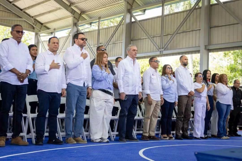 Presidente Abinader encabeza actividades en Rancho Arriba