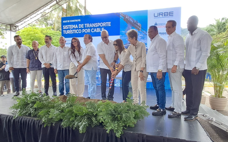 Inician los trabajos del nuevo teleférico de Puerto Plata, previsto para operar a inicios de 2028