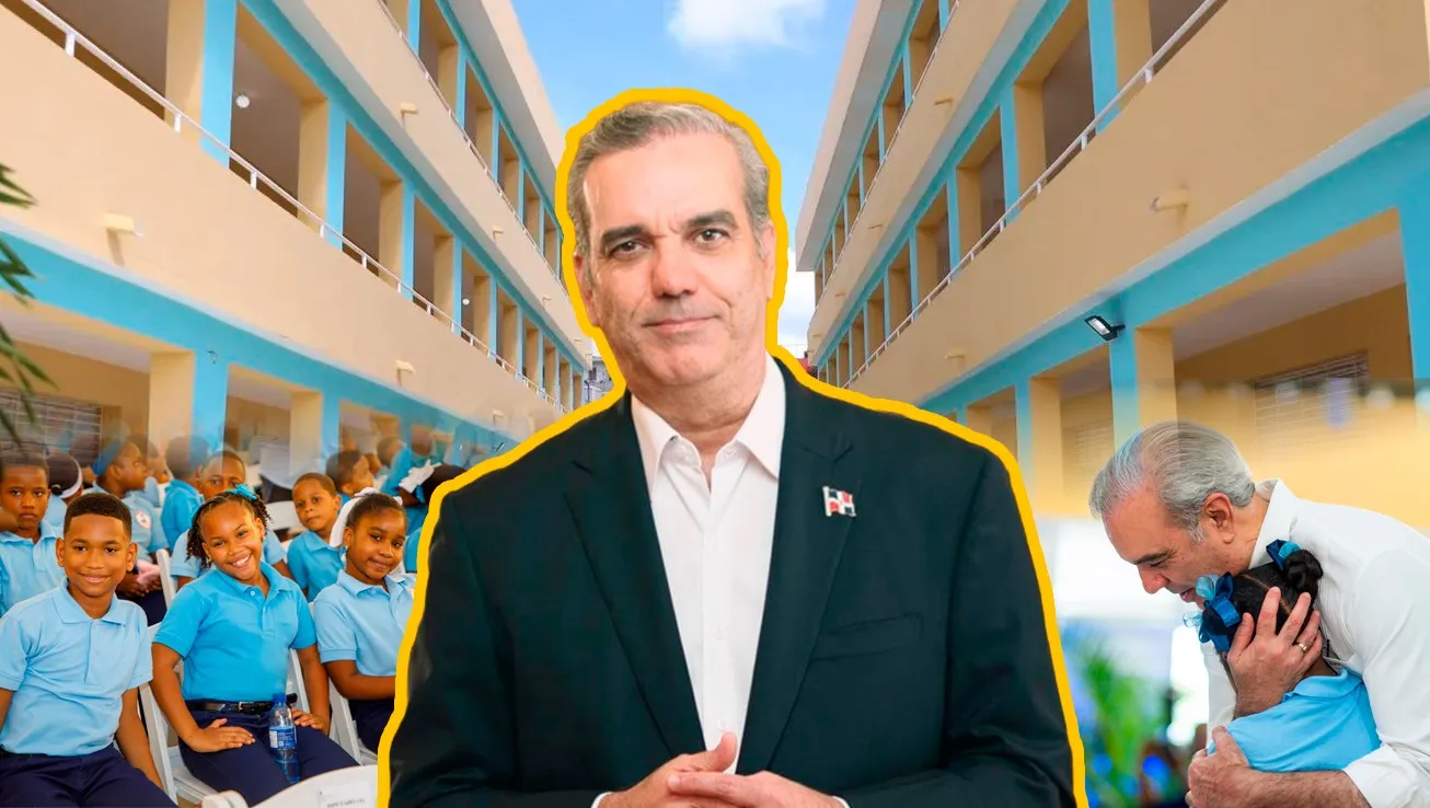 Abinader inaugura dos escuelas que beneficiará más de 1,400 estudiantes